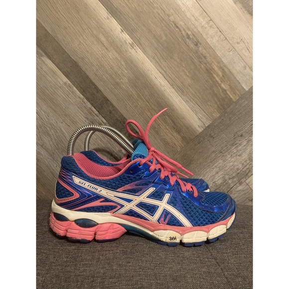 COPY - Asics Gel-Flux 2 T568N Women’s Size 7 Blue Pink Sneaker Running Training… - Picture 1 of 11